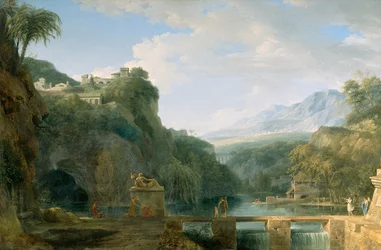 Landskap fra antikkens Hellas, 1786